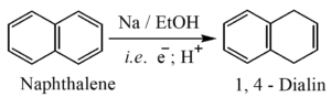 Addition reactions of naphthalene