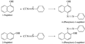 Reactions of Naphthol
