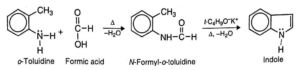 Synthesis of indole/Preparation of indole