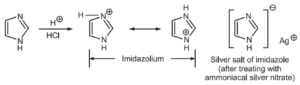 Reaction of Pyrazole with Acids