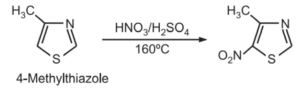Electrophilic Substitution Reactions of Thiazole