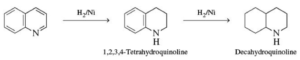 Reduction Reactions of Quinoline