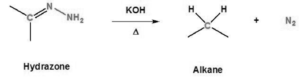 Wolfkishner reduction step-2